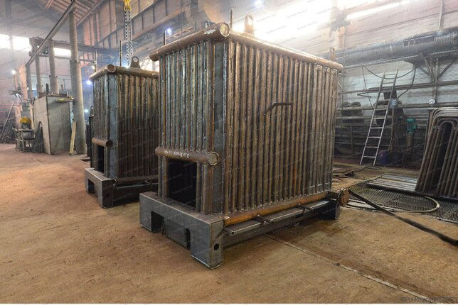 Угольный котел 0.35 МВт - изготовление