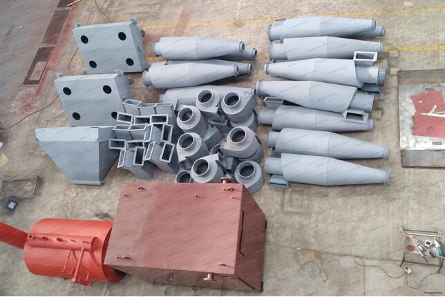 Производство промышленных циклонов ЦН 15 500 4УП